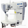 Single Needle Thick Thread Full Automatic Post Bed Lockstitch Sewing Machine